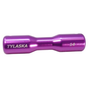 14mm Dogbone - Amethyst Purple