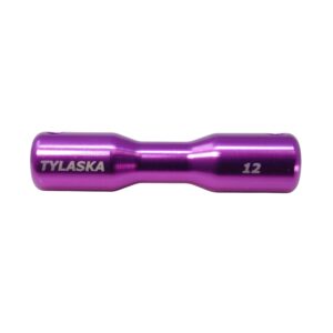 12mm Dogbone - Amethyst Purple
