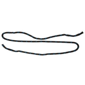 Line 3/16" dia. Dacron Low Stretch, Black, 4.5' long