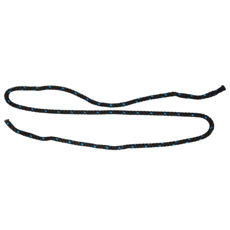 Line 3/16" dia. Dacron Low Stretch, Black, 4.5' long