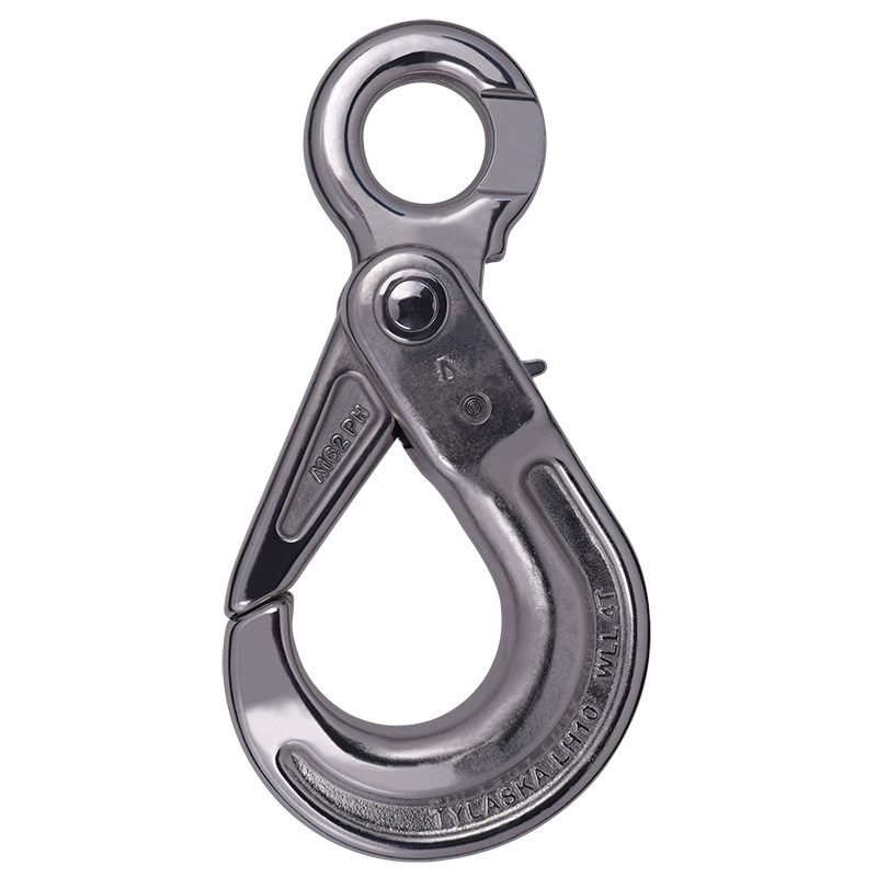 All Material Handling 10SSLH16HTBB Swivel Self-Locking Hook with Ball  Bearing, Classic Dual Rated G100 Alloy Chain Fitting, 42498 Size, Grey:  : Industrial & Scientific
